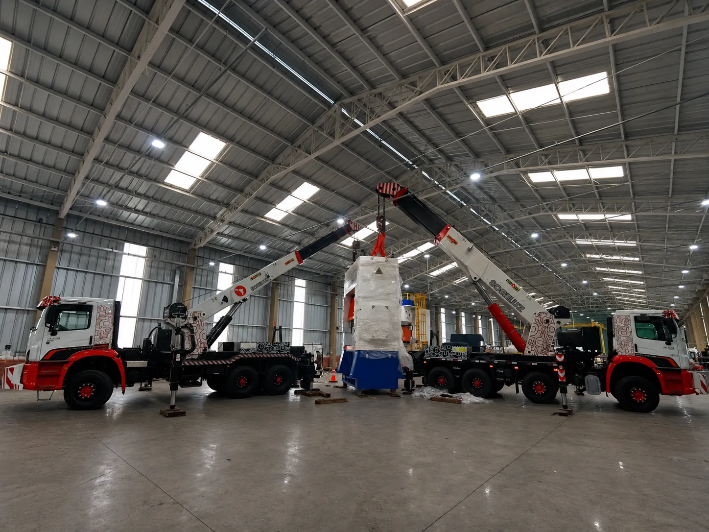 Movimentação industrial e rigging