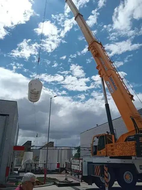 Principais cuidados no içamento de caldeiras e equipamentos pesados